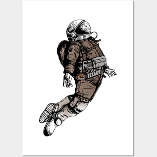 astronaut olone Posters and Art